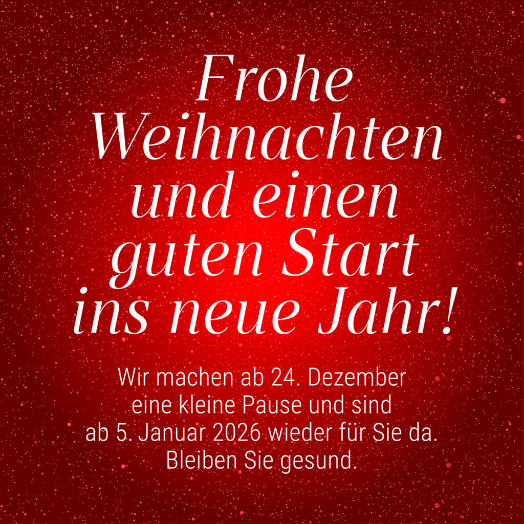 Weihnachtsgruß 2025